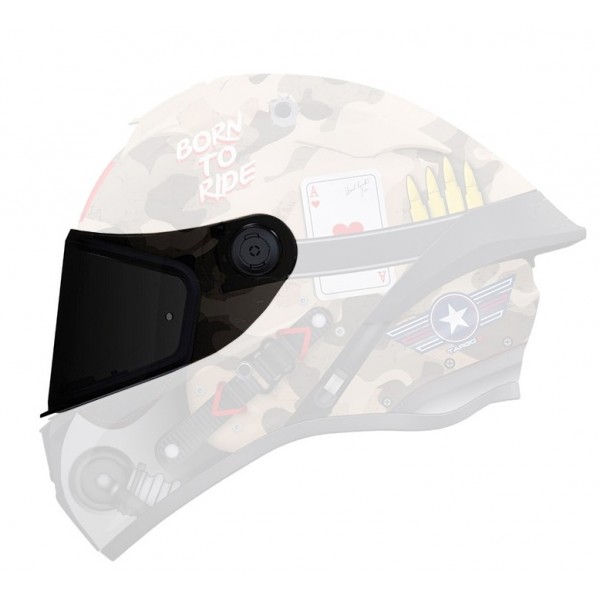 MT Ζελατίνα Targo S 1183500449 V14B Max Vision σκούρο φυμέ Ζελατινες / Ανταλλακτικα